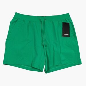 Lululemon Zeroed In Short 7" Linerless Men XXL Green Athletic Drawstring LM7BJ0S